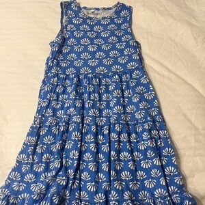 Blue and White Kids Dress